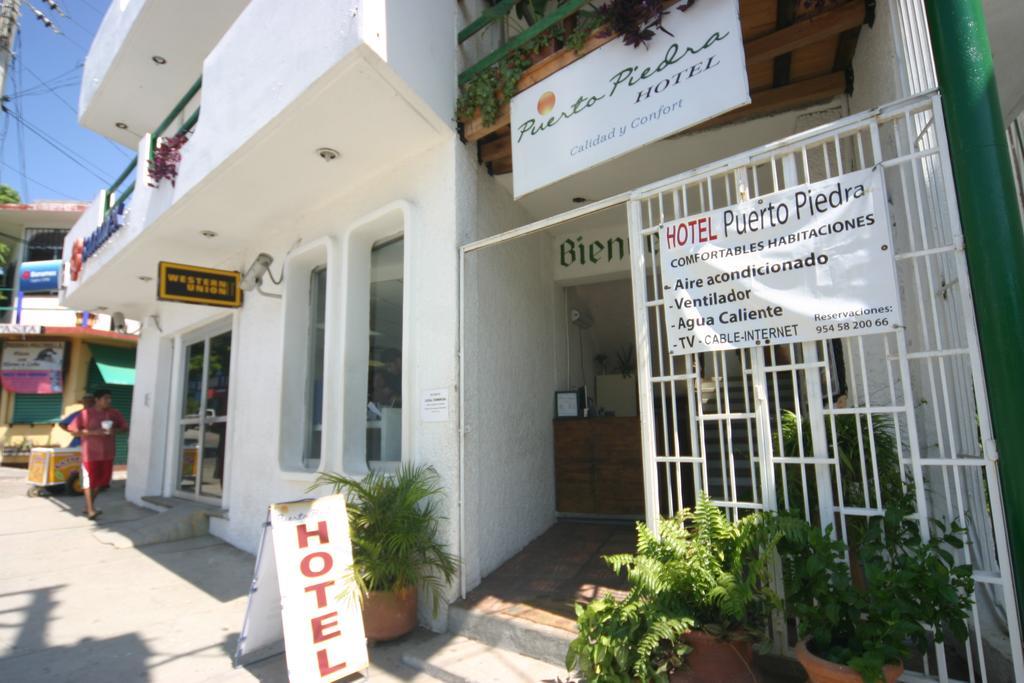 Hotel Puerto Piedra ปูแอร์โตเอสกอนดิโด ภายนอก รูปภาพ